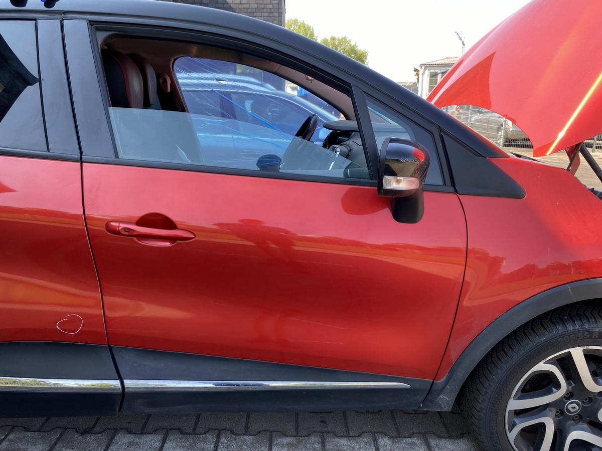 Renault Captur 1 original T&uuml;r vorn rechts BIXPA Rouge Flamme Rohbau Bj.2017
